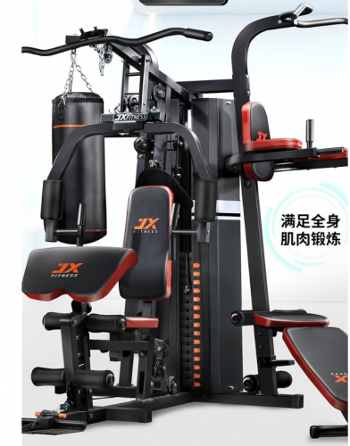 军霞多功能综合训练器（三人站）