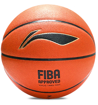 李宁（LI-NING）篮球进口超纤PUFIBA认证官方比赛级用球成人7号（进口pu）