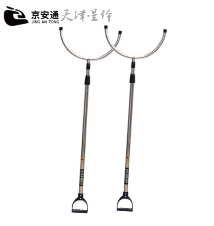 防暴钢叉 伸缩防爆叉 保安用品装备幼儿园学校防暴器材 基础款