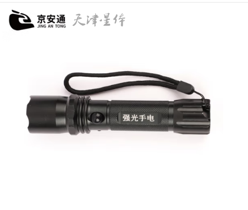 防暴金属强光手电筒LED超亮远射车载可充电锂电池防水防身户外