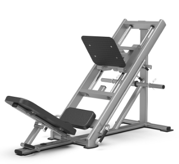 捷瑞特 J-21031B 45度倒蹬斜蹲训练器 2107x739x1395mm 深灰色