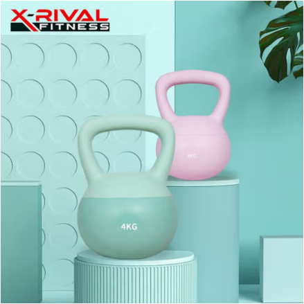 X-RIVALFITNESS 软壶铃女士健身家用提壶哑铃