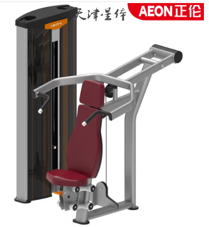 正伦坐式推肩训练器LCS-S601 商用健身房力量锻炼器械 无氧健身器械