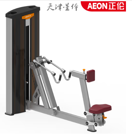 正伦坐式拉背训练器LCS-S610 健身房力量锻炼器材
