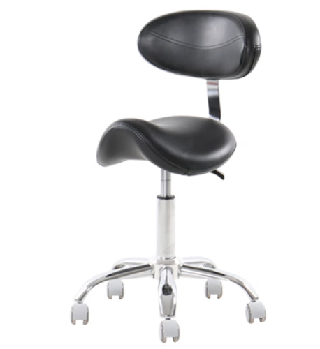 专业PT凳带靠背马鞍型坐椅姿势矫正凳子康复治疗师座椅 马鞍型带靠背