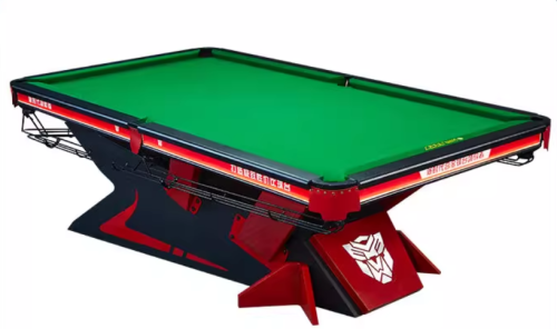 X-RIVAL中式黑八球台球桌斯诺克毒牙台球桌厅俱乐部成人（1.2钢库4.5青石板）标准商用球台