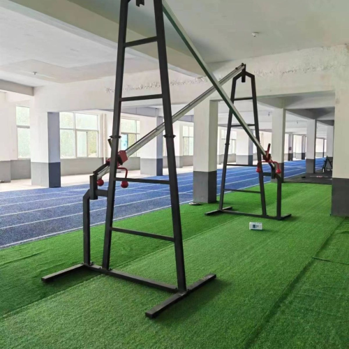 铅球标枪训练一体机铁饼训练爆发力双侧滑轨摆腿体能训练