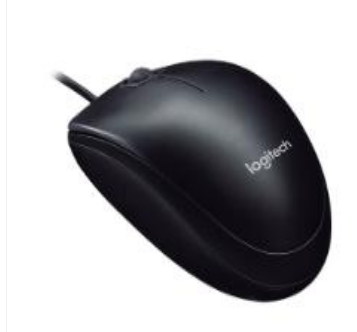 罗技（Logitech）M100r 鼠标 有线鼠标 大手鼠标 黑色