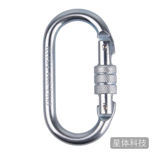 哥尔姆GM908 O型攀岩主锁登山扣 25kN