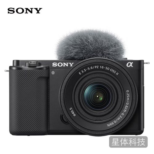索尼ZV-E10K APS-C画幅微单数码相机 16-50mm套机 黑色